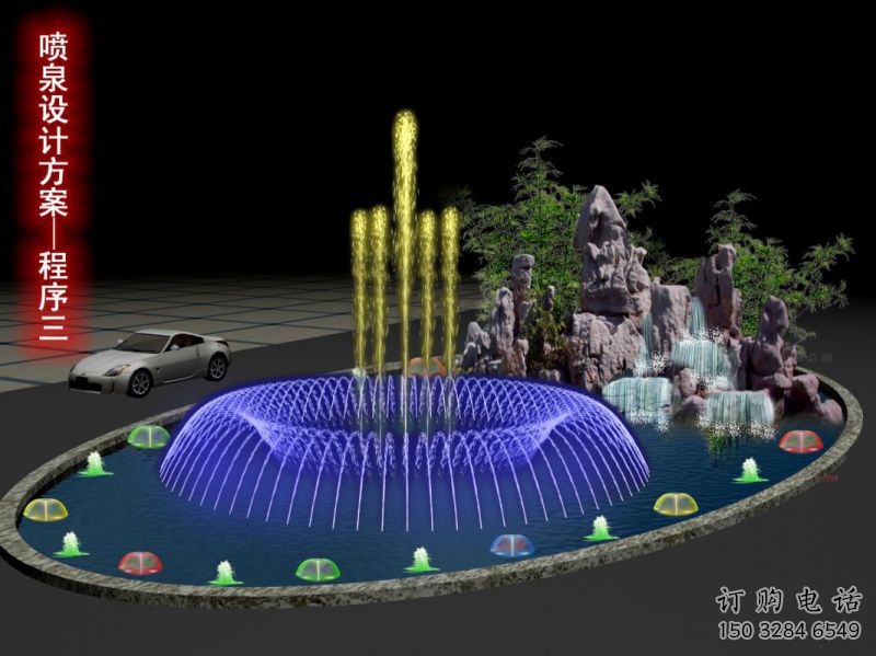 變頻漂浮噴泉雕塑，水景藝術(shù)噴泉雕塑預(yù)定