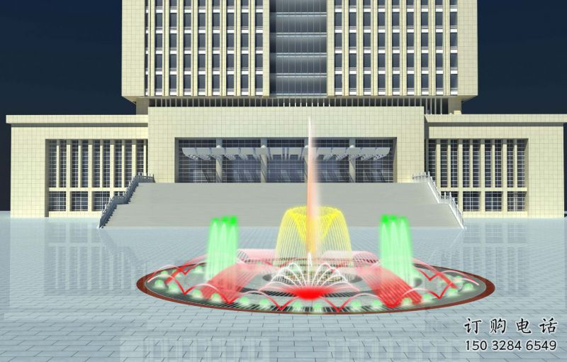 水景高噴搖擺噴泉雕塑，循環(huán)噴水模式噴泉雕塑預(yù)定