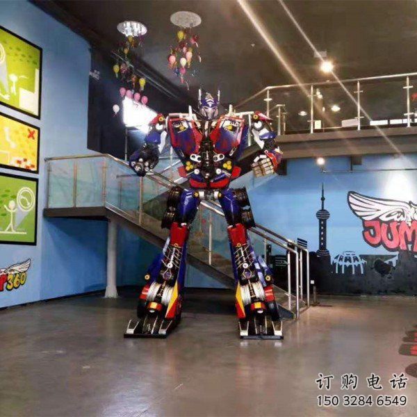 創意機器人雕塑