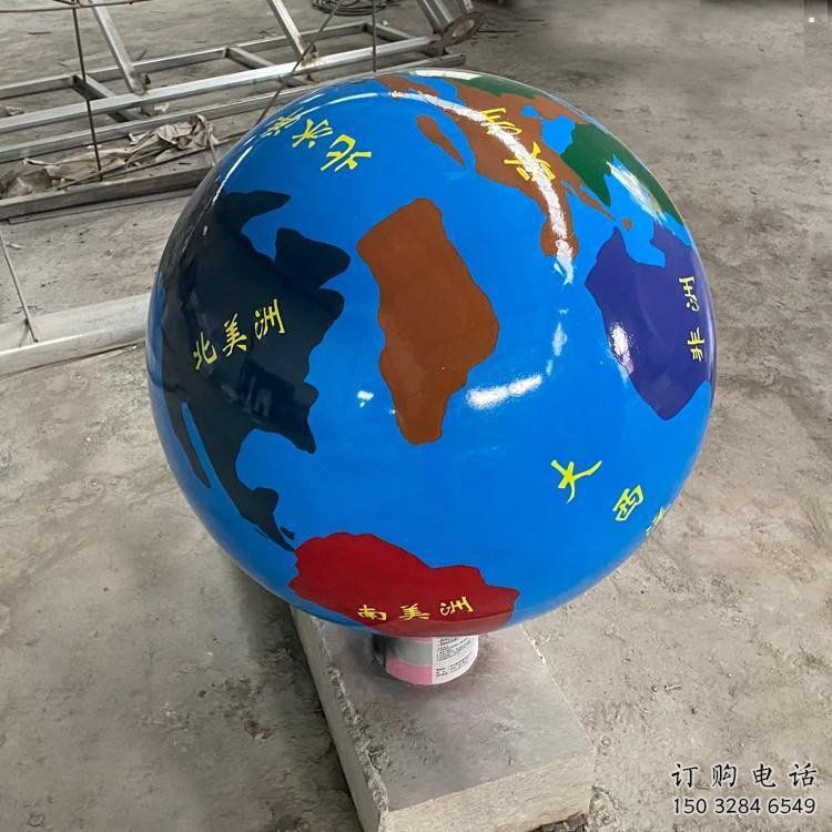 地球雕塑承接，廣場系列，主題不銹鋼地球雕塑標準