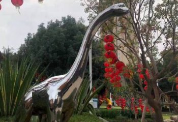 恐龍雕塑通用，花園小品，廣場(chǎng)鏡面恐龍雕塑廠家