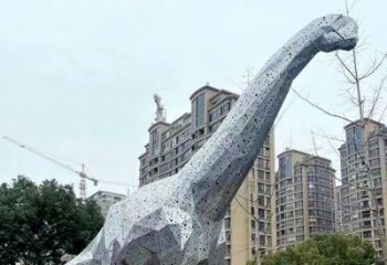 鏤空恐龍雕塑制造，歐式風格，切面恐龍雕塑定價