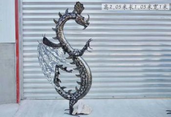 城市恐龍雕塑標準，金屬制作，景觀鐵藝恐龍雕塑優價