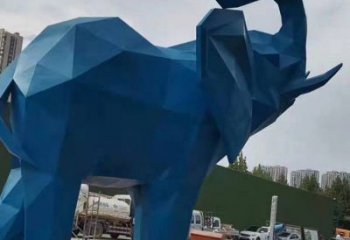 大象雕塑擺件制造，景觀擺件，烤漆大象雕塑選定