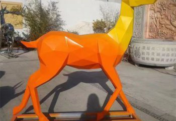 小鹿雕塑服務商，景觀雕塑，烤漆小鹿雕塑選定