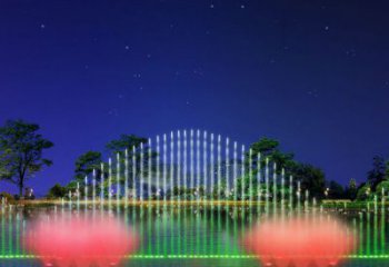 數控跑動音樂噴泉雕塑