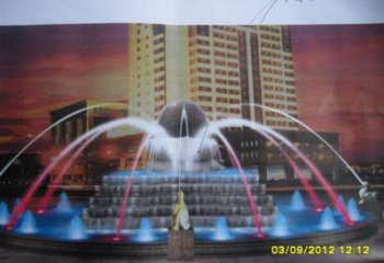 超高變頻噴泉雕塑，水景噴泉雕塑供應商