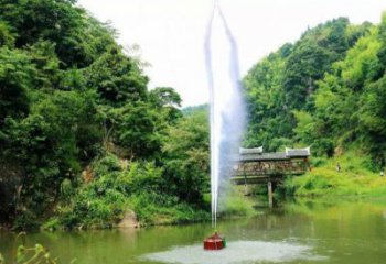 水秀吶喊噴泉雕塑，聲控藝術(shù)結(jié)構(gòu)配置