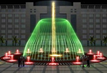 制作噴泉雕塑，燈光數(shù)控效果，公園噴泉雕塑生產(chǎn)