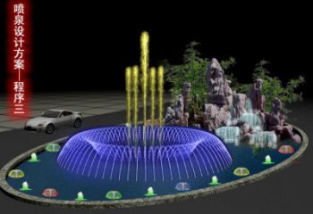 變頻漂浮噴泉雕塑，水景藝術(shù)噴泉雕塑預(yù)定