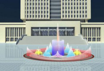 水景冷霧搖擺噴泉雕塑，循環(huán)噴水模式噴泉雕塑承接