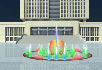 水景聲控搖擺噴泉雕塑，循環(huán)噴水模式噴泉雕塑預(yù)定