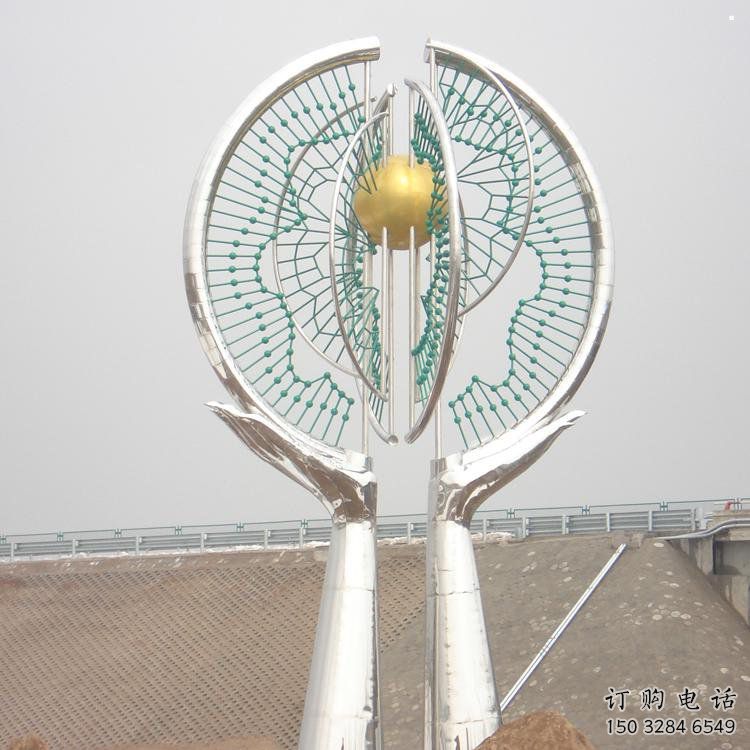 地球儀雕塑優價，村標概念，手托地球儀雕塑廠家精品