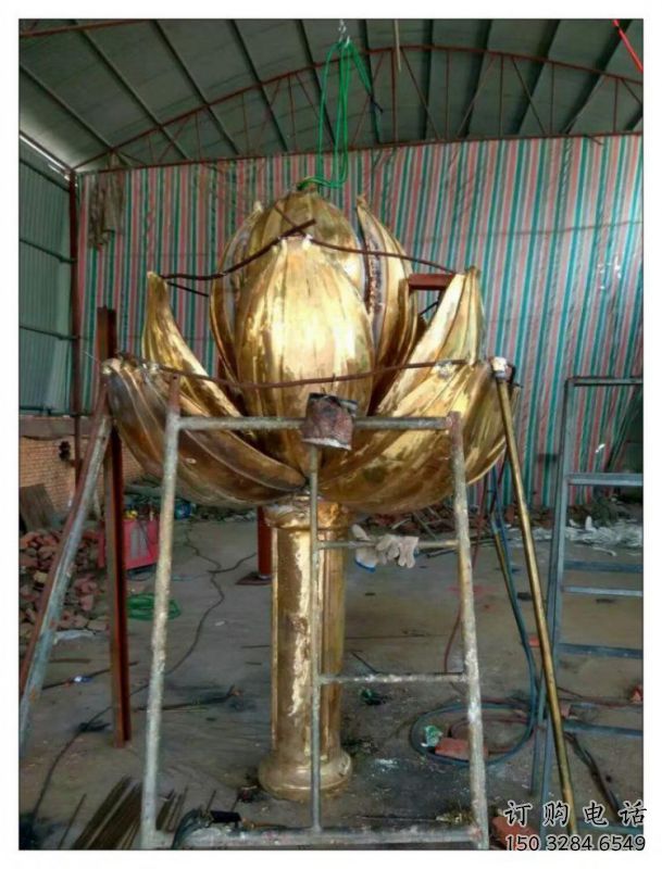 商業(yè)街紫荊花雕塑