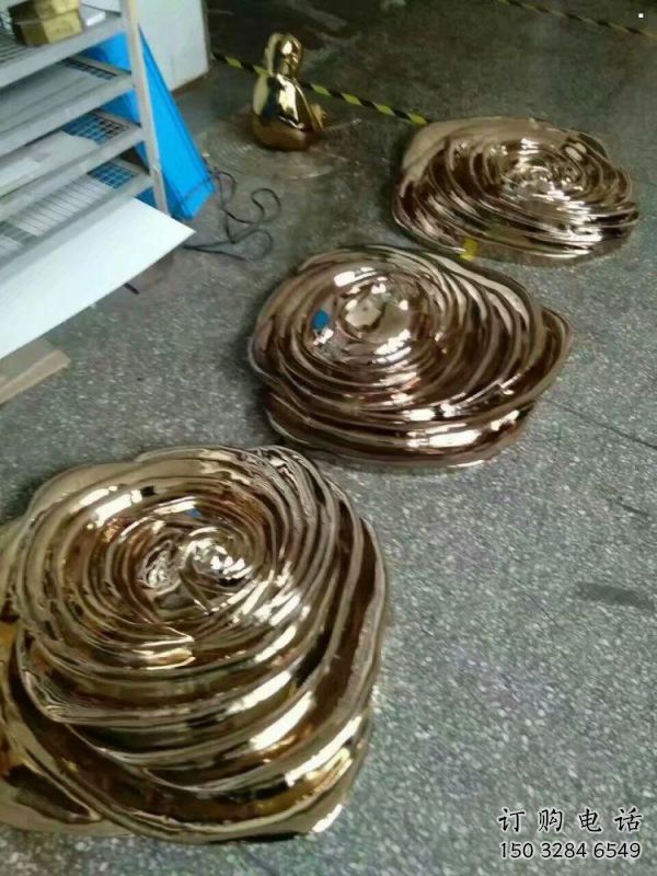 玫瑰花雕塑服務(wù)商，金屬構(gòu)件，金屬電鍍玫瑰花雕塑定價(jià)
