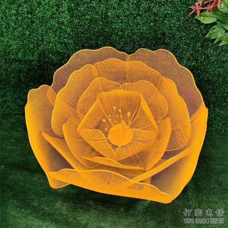 玫瑰花雕塑預定，鍛造工藝，門口鏤空玫瑰花雕塑指用