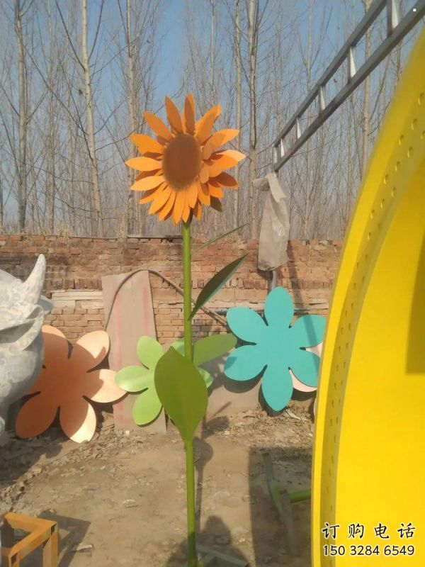 廣場太陽花雕塑供求，露天雕塑，城市太陽花雕塑標準