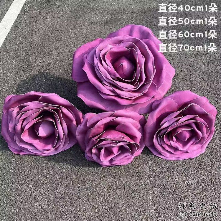 大型商場月季花雕塑