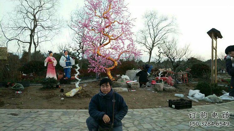 廣場梅花雕塑訂做，城市雕塑，梅花雕塑精品
