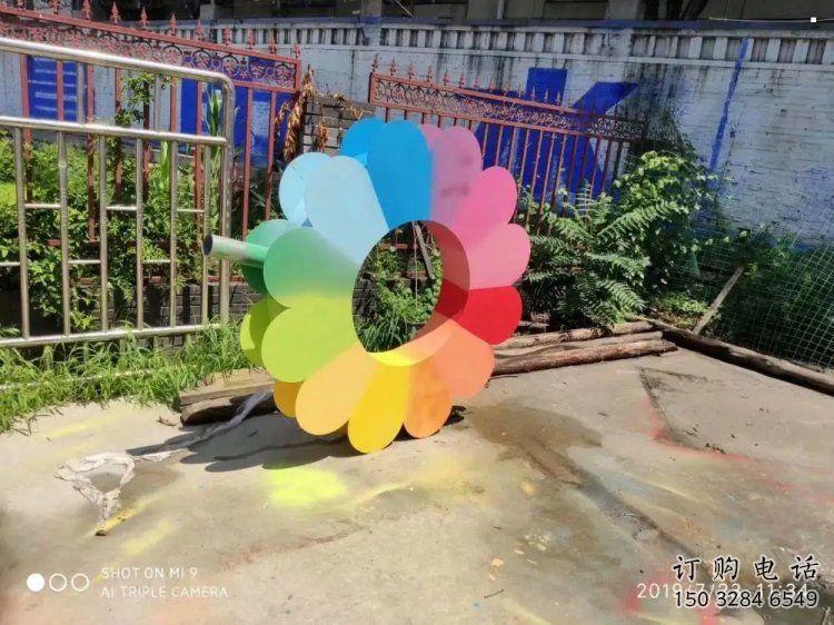 杏花雕塑精選，歐式風格，不銹鋼杏花雕塑指用