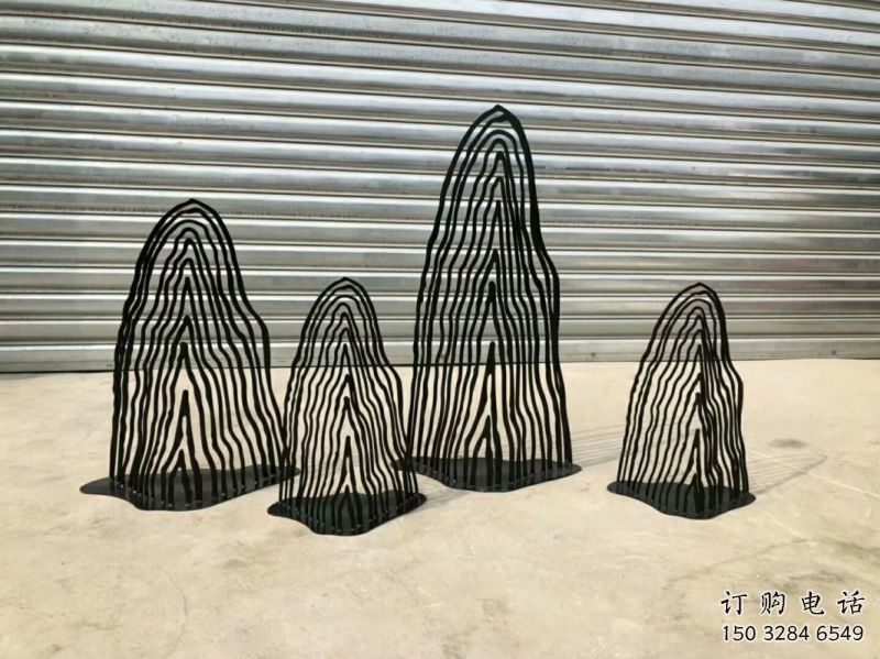 鏤空假山雕塑，仿古景觀雕塑，仿古擺件