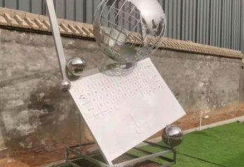 地球儀雕塑工廠，多彩藝術(shù)，景觀筆記本地球儀雕塑制作