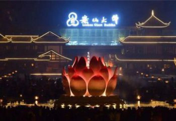 蓮花雕塑定做，公園小品，不銹鋼蓮花噴泉雕塑供應