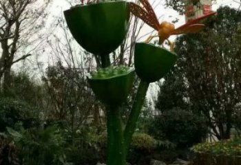 園林蓮藕雕塑
