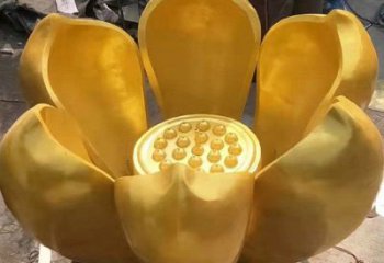 蓮花雕塑預定，美陳雕塑，景觀銅蓮花雕塑選用