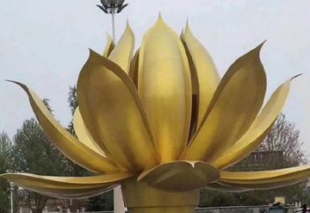 蓮花雕塑制作廠家，歐式風格，地產銅蓮花雕塑優(yōu)選