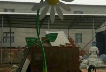 彩繪太陽花雕塑生產，景區案例，彩繪太陽花雕塑優選