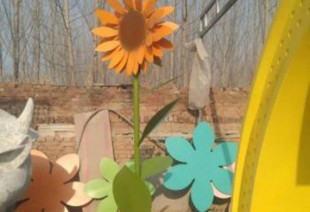 廣場太陽花雕塑供求，露天雕塑，城市太陽花雕塑標準