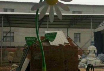 現代太陽花雕塑承接，歐式風格，廣場太陽花雕塑精選