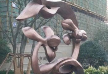 蘭花雕塑承接，歐式風格，廣場蘭花花朵雕塑精選