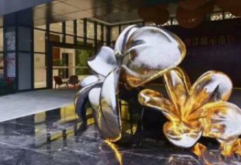 花朵雕塑供給，景觀雕塑，郁金香花朵雕塑選定廠家