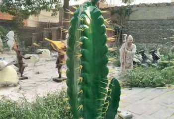 廣場(chǎng)仙人棒雕塑廠(chǎng)家，市標(biāo)雕塑，仿真仙人棒雕塑定制