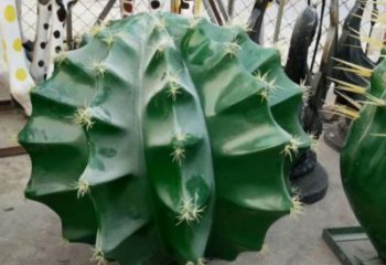 風景區(qū)仙人球雕塑