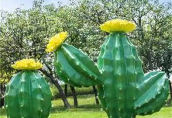 商業街仙人球雕塑