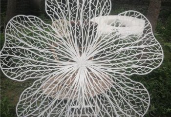 梨花雕塑選定，拉絲工藝，景觀不銹鋼梨花雕塑預定