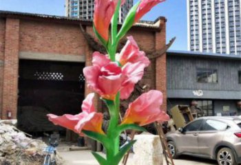 木棉花雕塑生產，透雕系列，彩繪木棉花雕塑生產商