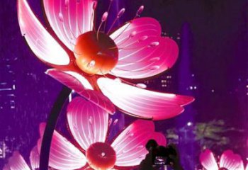 桃花雕塑供求，景區案例，仿真桃花雕塑廠家