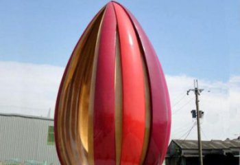 郁金香雕塑定價(jià)，街景小品，不銹鋼郁金香雕塑工廠