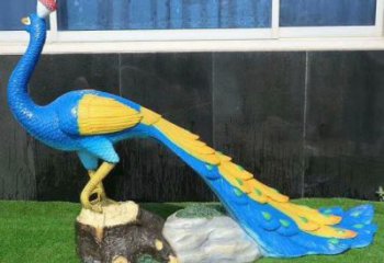 彩繪孔雀雕塑供給，景區(qū)雕塑，仿真孔雀雕塑優(yōu)選