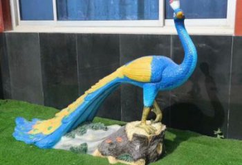 孔雀雕塑廠家，景觀概念，仿真孔雀雕塑通用