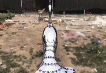 孔雀雕塑供求，美陳雕塑，標志不銹鋼孔雀雕塑制造