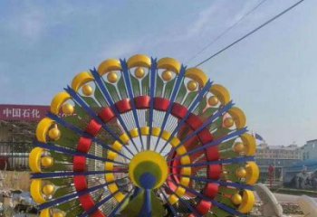 孔雀開屏雕塑訂做，室外軟裝，孔雀開屏雕塑供應