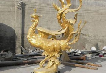 孔雀雕塑訂做，景區案例，藝術銅孔雀雕塑定制廠家