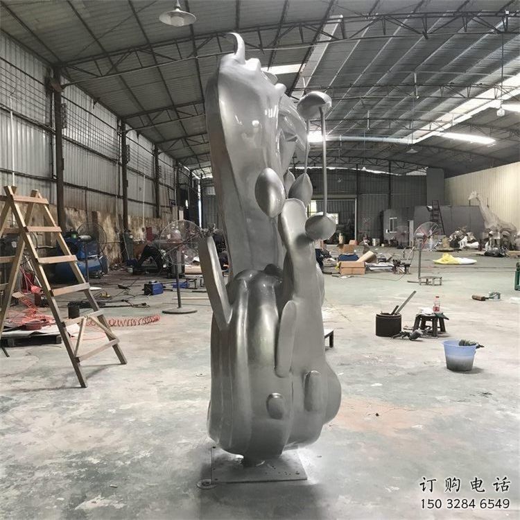 景觀海浪雕塑，水景景觀雕塑，鍛造工藝