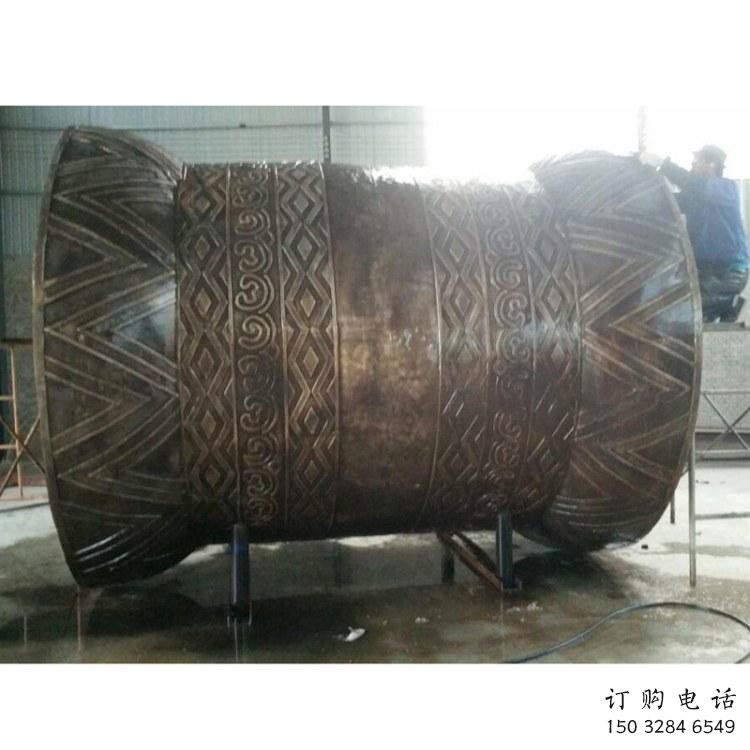 銅鼓雕塑批發(fā)，廣場系列，商場銅鼓雕塑供需