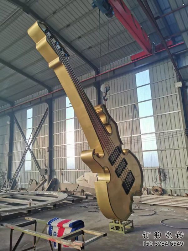 鑄造吉他雕塑